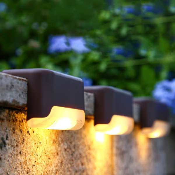 Solar-Terrassenlichter, automatische EIN/AUS-Funktion